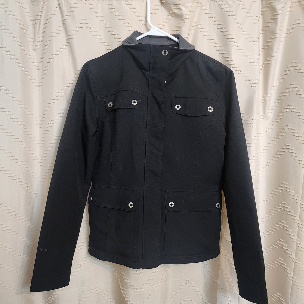 The North Face Women's Black Hooded Utility Jacket